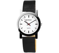 Bahnhof Damen Analog Quarz Uhr mit Leder Armband 200722000001