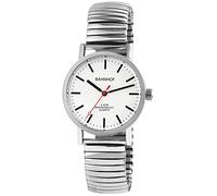 Bahnhof Herren - Uhr Metall Zugband Comfort Armbanduhr Analog Quarz 2700020