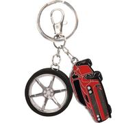 Baier & Schneider Schlüsselanhänger Fast Wheels | rot/schwarz