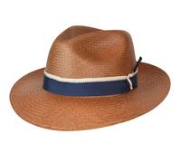 Bailey 1922 Kirton Panamahut Strohhut Sommerhut Sonnenhut Panamastrohhut Herren - Made in USA mit Ripsband Frühling-Sommer Sommer - L (58-59 cm) braun