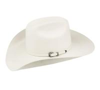 Bailey 1922 Luzerne 3X Wool Westernhut Wollhut Wollfilzhut Cowboyhut Rodeohut (7 1/4 (57,7 cm) - cremeweiß)