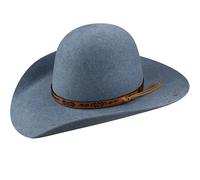 Bailey 1922 Marana 2X Open Crown Westernhut Wollhut Wollfilzhut Cowboyhut Rodeohut Damen - Made in USA mit Futter, Lederband Frühling-Sommer Herbst-Winter Frühjahr Sommer Herbst Winter - 7 0/0 (55,8