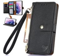 BAILI Zipper Wallet Schutz Hülle für OnePlus Nord CE4 Lite, Ständer Case RFID-Blockierung Cover für OnePlus Nord CE4 Lite-001