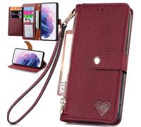 BAILI Zipper Wallet Schutz Hülle für OnePlus Nord CE4 Lite, Ständer Case RFID-Blockierung Cover für OnePlus Nord CE4 Lite-003