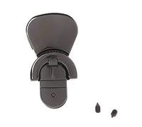 Baiyao 2 Stück Oval Metall Mappenschloss Steckschloss Für Taschen,Portemonnaie