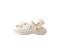 BAKER BY TED BAKER Mädchen Clogs-Sandalen mit Schleifenanhänger Elfenbein 38