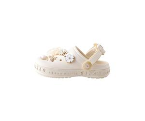 BAKER BY TED BAKER Mädchen Clogs-Sandalen mit Schleifenanhänger Elfenbein 38