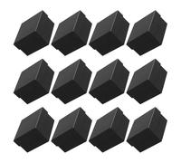 balacoo 12 Stück Pack Einzel Uhrenboxen mit Kissen Uhrenaufbewahrungsbox aus Karton für Herren und Damen Einzelner Armbandhalter Geschenkbox für Jubiläen und Geburtstage in Schwarz