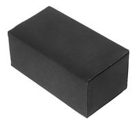 balacoo Aufbewahrungsbox für Ärmelknöpfe aus Schwarzem PU Leder mit Mehreren Fächern Kleine Schmuckschatulle für Herren und Geschenkverpackung