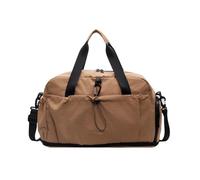 Balakaka Groß Reisetasche mit Glattem Reissverschluss 40 * 21 * 30cm, Sporttasche mit Schuhfach Nassfach, Damen Herren Weekend Handgepäck für Schwimmen, Khaki