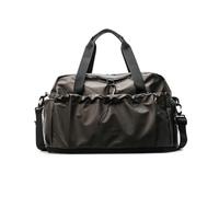 Balakaka Reisetasche Damen Herren mit Griff 28L, Weekend Handgepäck mit Schuhfach Nasstasche, Multifunktional Sporttasche für Reise und Übernachtung, Grau