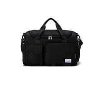 Balakaka Reisetasche Damen Sporttasche 46×23×30 cm, 31L Handgepäck Tasche Weekender Bag mit Schuhfach Nassfach, Fitnesstasche Trainingstasche Wasserdicht Travel Duffle Bag für Baden Shoppen Schwarz