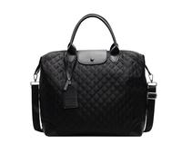 Balakaka Reisetasche Handgepäck mit Nasse und Trockener Tasche, 28L Umhängetasche Damen mit Verstellbarem Schultergurt, 3 in 1 Crossbody Tasche mit Henkel für Reisen, Schwarz