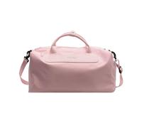 Balakaka Sporttasche Reisetasche Damen 44 x 23 x 23cm, Großes Gym Bag mit verstellbarem Schulterriemen, Weekender Fitnesstasche mit glattem Reißverschluss für Sport Reisen, Rosa