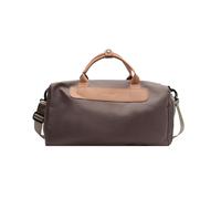 Balakaka Sporttasche Reisetasche Damen 44 x 23 x 23cm, Großes Gym Bag mit verstellbarem Schulterriemen, Weekender Fitnesstasche mit glattem Reißverschluss für Sport Reisen, Braun