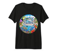 Balboa Panama Zentralamerika Kreuzfahrt-Zielhafen Premium T-Shirt