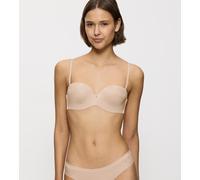 Balconette-BH TRIUMPH "Body Make-Up Essentials", Damen, Gr. 75, Cup A, beige, Microtouch, Obermaterial: 48% Polyamid, 32% Polyester, 11% Elasthan, 9% sonstige Fasern, Basic, BHs Balconette-BH, Stretch