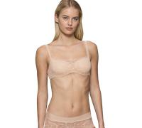 Balconnet-BH TRIUMPH "Body Make-Up Illusion Lace Balconette" Gr. 85, Cup B, nude beige Damen BHs (62116663-85) nude beige