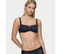 Triumph Balconette-BH Body Make-Up Illusion Lace – ohne Bügel, verstellbare Träger – 85C Schwarz