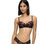 Balconette-BH TRIUMPH "Sensual Spotlight W", Damen, Gr. 85, Cup B, schwarz, Spitze, Obermaterial: 58% Polyamid, 33% Polyester, 9% Elasthan, BHs Balconette-BH, mit Stickerei, verstellbare Träger (41589