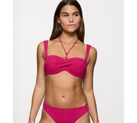 Balconette-Bikini-Top TRIUMPH "Summer Twist DP", Damen, Gr. 42, Cup B, lila (berry), Microfaser, Obermaterial: 77% Polyamid, 23% Elasthan, Bikini-Oberteile Balconette-Bikini-Top, Eleganz und Komfort (