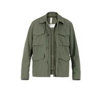 BALDESSARINI Fieldjacket Herren Umlegekragen Mikrofaser grün, M