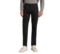 BALDESSARINI Herren 5-Pocket Hose Jack Regular Fit Baumwoll-Stretch Flachgewebe, schwarz