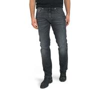 BALDESSARINI Herren Jeans Jack Regular Fit Stretch Denim, Dark Grey Used Whisker