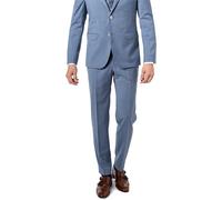 BALDESSARINI Hose Herren Slim Fit Schurwolle blau, 26