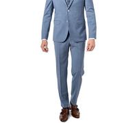 BALDESSARINI Hose Herren Slim Fit Schurwolle blau, 52