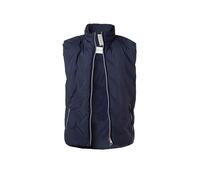 BALDESSARINI Steppweste Herren Stehkragen Mikrofaser blau, XXL