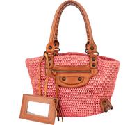 Balenciaga - Balenciaga Balenciaga Raffia Panier City Handbag Koffer24