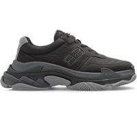 Balenciaga Low-Top Sneaker - Triple S Logo Sneakers - Gr. 44 (EU) - in Grau - für Damen