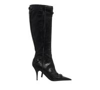 Balenciaga Stiefel & Boots - Cagole 90mm Leather Boot - Gr. 41 (EU) - in Schwarz - für Damen