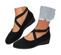 Balerinaschuhe Damen Schuhe Flache Bequeme Freizeit Pumps Schuhe Orthopädische Sommer Passform Weich und Bequem Weiches Loafer Leichte Elegant Ballerinas Schlupfschuhe