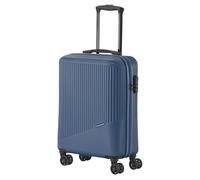 Travelite Handgepäck Trolley klein, Bali, 55x39x20 cm, 2,5 kg, Kratzfeste Hartschale, mit 4 Doppelrollen & Zahlenschloss - Koffer passend für Condor, Ryanair, easyJet