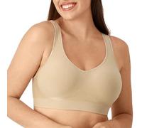 Bali Comfort Revolution Kabelloser BH, volle Abdeckung, kabelloser BH, feuchtigkeitsableitender, bügelloser BH, Kernfarben, Nude, XX-Large