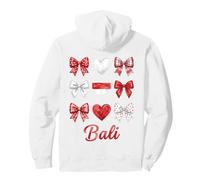 Bali Coquette Bow Girls Pullover Hoodie