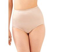 Bali Damen Bauch-Panel Strampelhose DFX710, 2er-Pack, Nude/nackt, Large