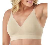 Bali Damen-BH ohne Armaturen, bequem, revolutionär, nahtlos, Flex-to-fit bügelloser BH, Taupe, XX-Large