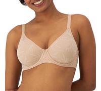 Bali Damen Breathe Lace B Gel Atmungsaktiver Modal-BH Umwandelbare Tr ger, Mandel, 90C