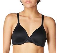 Bali Damen Underwire, One Smooth U Full-Coverage Bra, Smoothing & Concealing BHS, Undurchsichtige, Schwarz, 85D