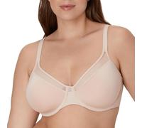 Bali Damen Bügel, One Smooth U Ultra Light T-Shirt, Umwandelbarer BH, Sandshell, 80B