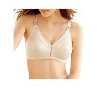 Bali Damen Bügelloser Spitzen-BH mit Zwei Trägern, volle Abdeckung, Sanftes Taupe, 75C