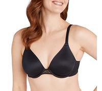 Bali Damen Comfort Revolution Df3468 Bügel weichem Griff T-Shirt-BH, Schwarz/Mandel, 80DD