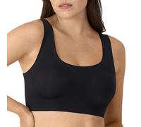 Bali Damen Comfort Revolution Easylite Wireless, Pullover Wirefree T-Shirt Bra BH mit voller Abdeckung, Undurchsichtige, Schwarz, XXL