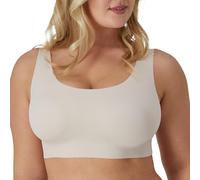 Bali Damen Comfort Revolution Easylite Wireless, Pullover Wirefree T-Shirt Bra BH mit voller Abdeckung, Undurchsichtige, Sandshell, XL