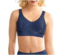 Bali Damen Comfort Revolution Shaping Wirefree Bra BH, In der Navy, XL EU