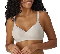 Bali Damen Drahtloser Df3463, Comfort Revolution, Bügelloser, Feuchtigkeitsableitender BH mit voller Abdeckung, Undurchsichtige, Rosenholzwirbel, 85C