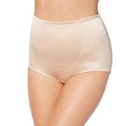 Bali Damen Fester Kontrolle, Formender Slip mit Bauchkontrolle, 2er-Pack Shapewear-Unterhose, Porzellan/Blushing Pink, Large